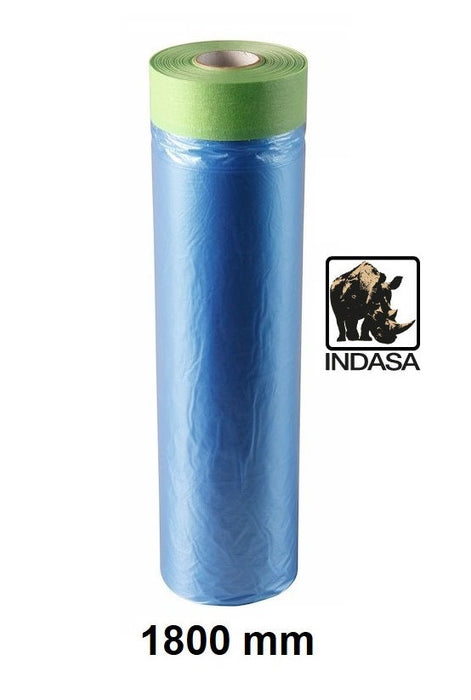 Indasa Pre-Taped Masking Cover Roll - 1800mm