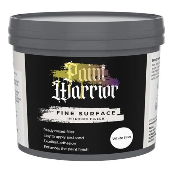 Paint Warrior Fillers Ultimate Multi Surface, Wood & Fine Surface 1kg Tubs