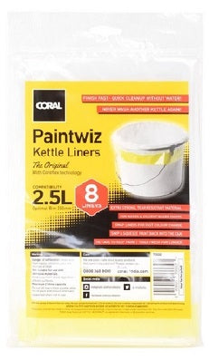 Coral Paintwiz Scuttle Liners Paint Kettle Bucket Liners  - 2.5L,5L, 10L, 15L,25L