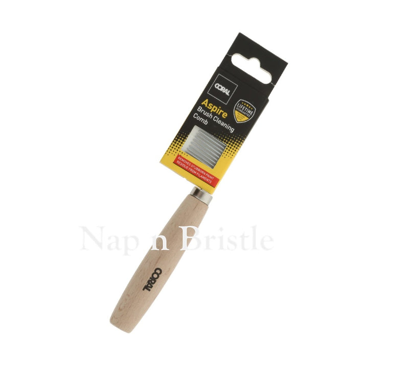 Coral Aspire Paint Brush Cleaning Comb 3" inch 75mm