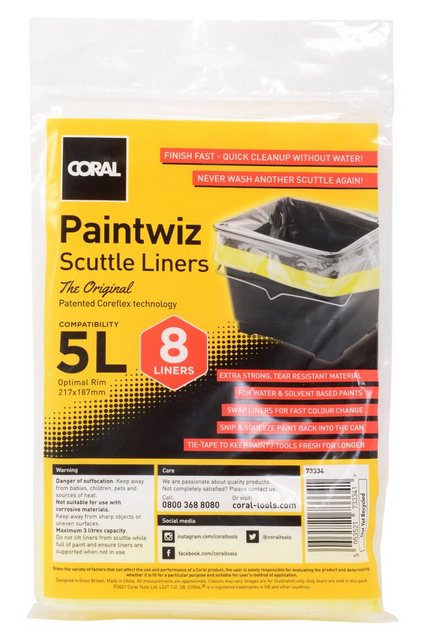Coral Scuttle Liners Paint Kettle Bucket Coreflex Paintwiz All Sizes