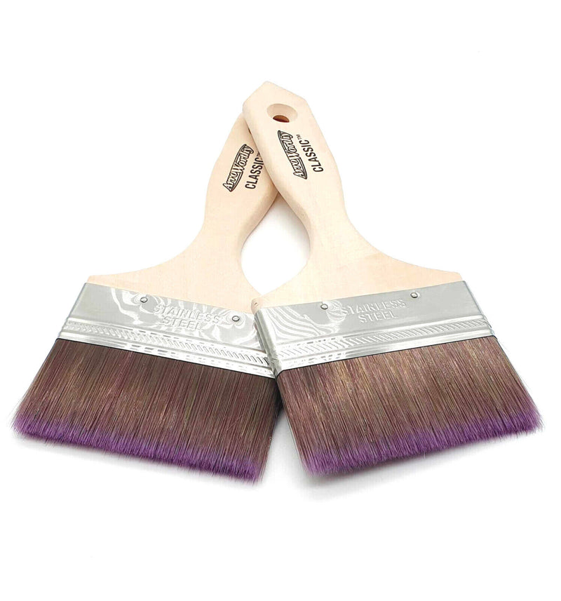 Arroworthy Brush Lay Off Classic 4" Inch 100mm Nylon Flagged Bristles