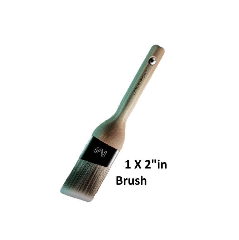 Maverick Paint Brush 2" inch Series X Long Handle Angled