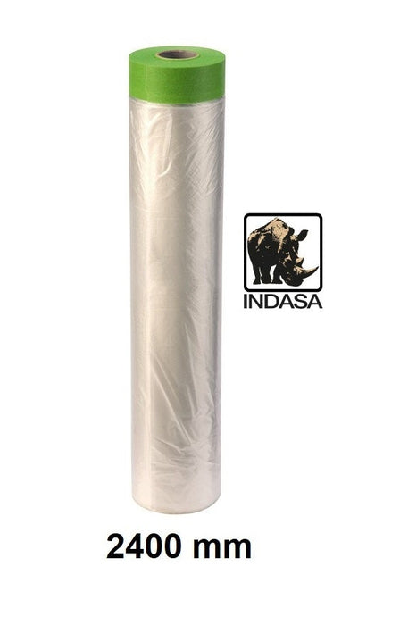 Indasa Pre-Taped Masking Cover Roll - 2400mm