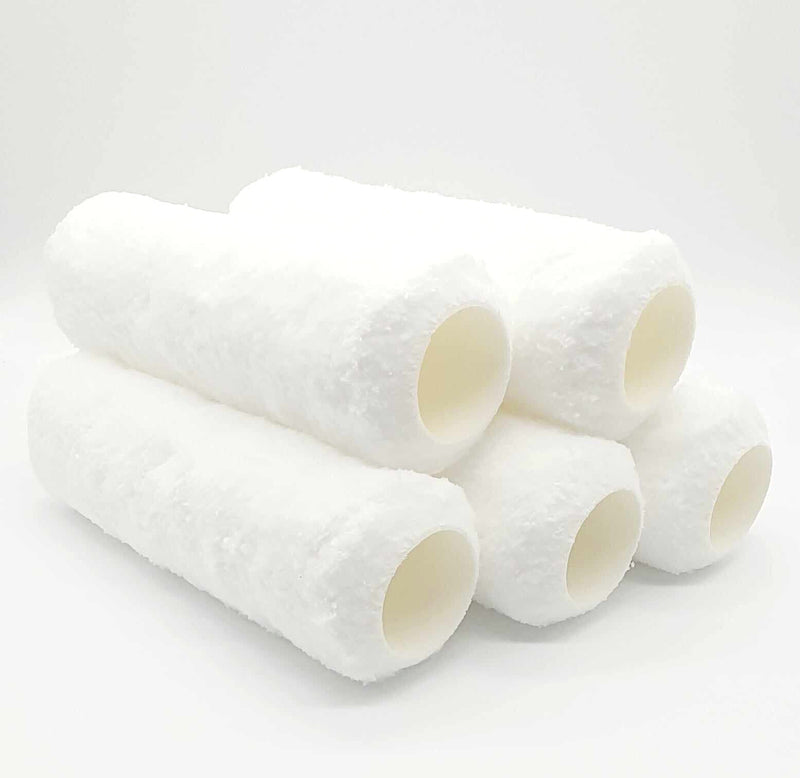 Arroworthy Paint Rollers Classic 9" Inch Five Sleeve Pack Microfiber Set