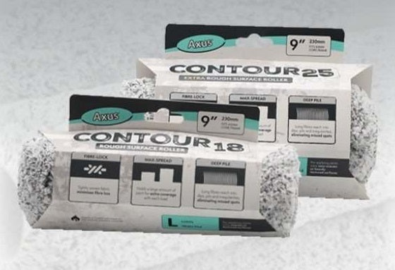 AXUS CONTOUR MASONRY PAINT ROLLER SLEEVES - AXUS CONTOUR 9 & 12" INCH
