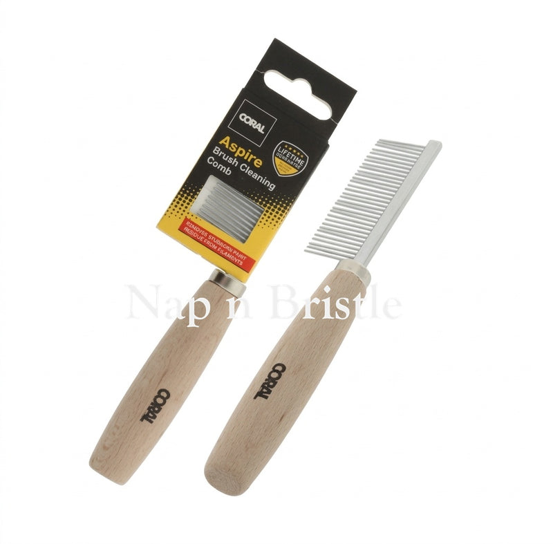 Coral Aspire Paint Brush Cleaning Comb 3" inch 75mm
