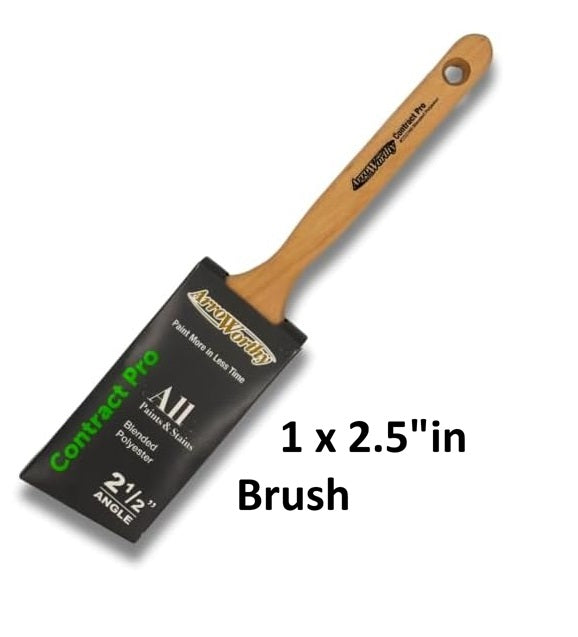 Arroworthy Contract Pro Long Handle Paint Brushes