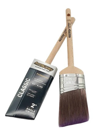 Arroworthy Paint Brush Classic Pencil Semi Oval Set Angled Long Handle
