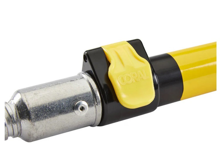 Coral Shurglide Paint Roller Pole Decorators Telescopic Extension 0.9 / 1.8m