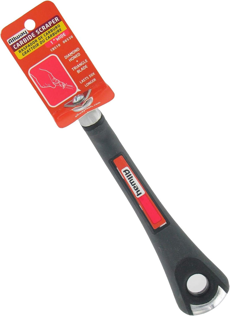 ALLWAY Scraper Tool Heavy Duty 1" inch Wood Paint Stainless Steel 25mm