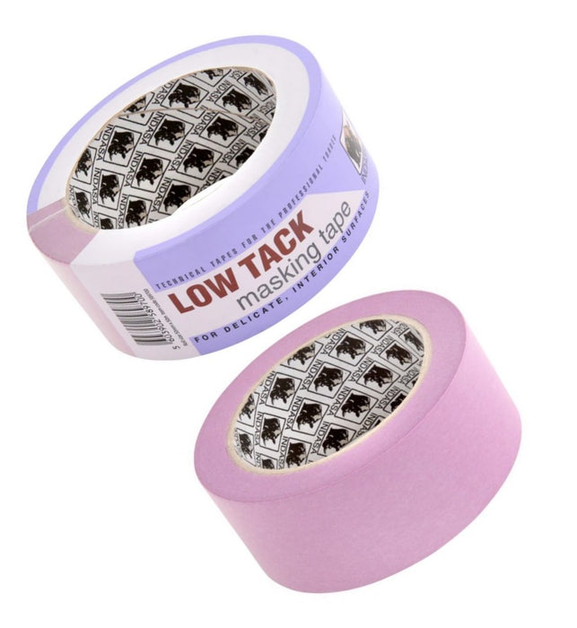 Indasa Masking Tape Low Tack Precision Edge - Delicate Interior Surfaces - Washi Tape Strong Precise Technical Tape