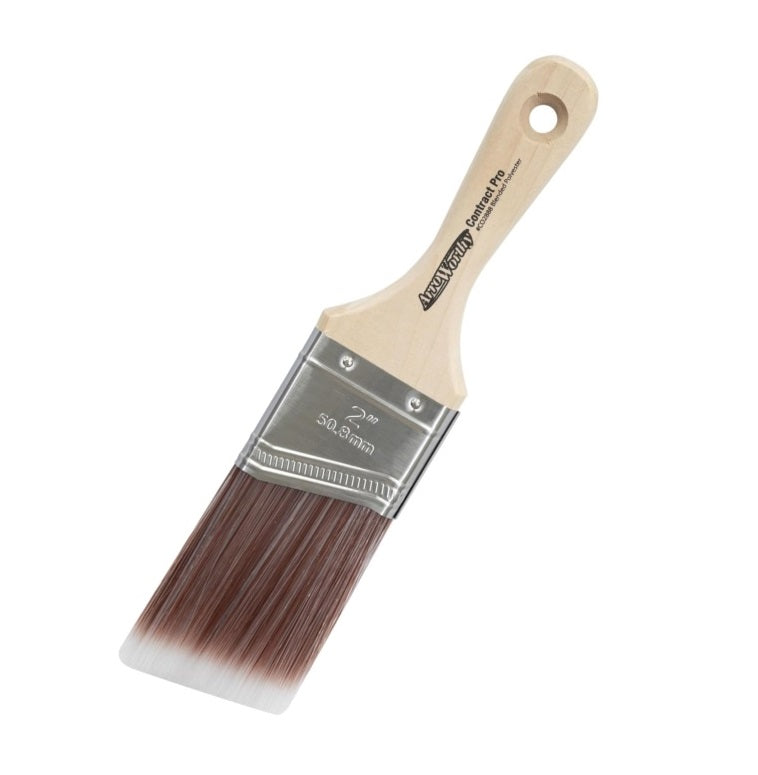 Arroworthy Paint Brush 2" Inch Contract Pro Angled Stubby