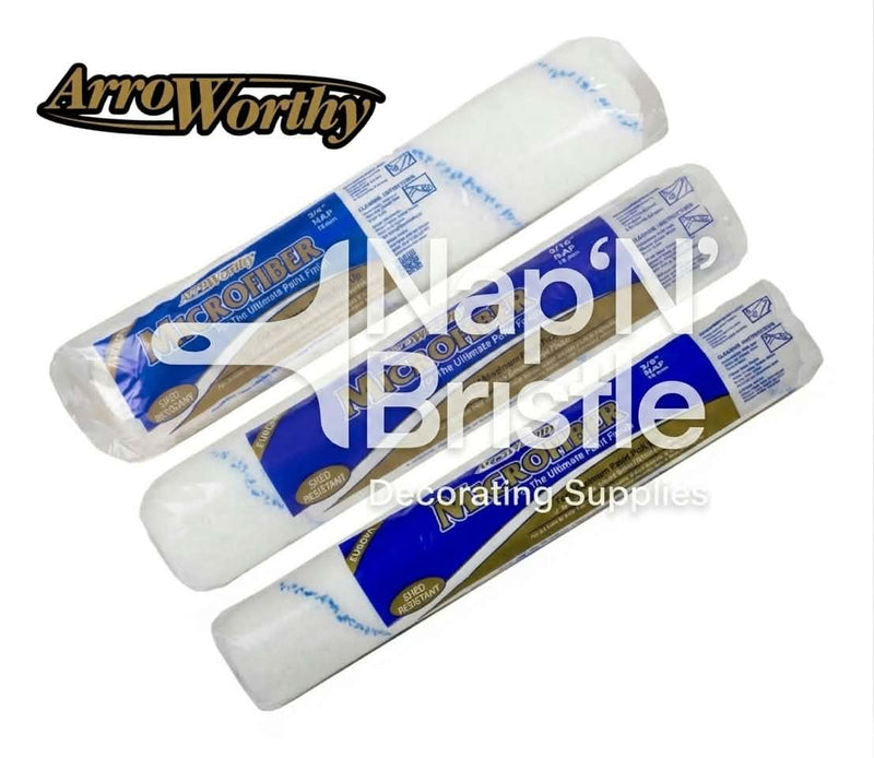Arroworthy Paint Roller Sleeves 14" inch Microfibre Blue Vein Microfibre