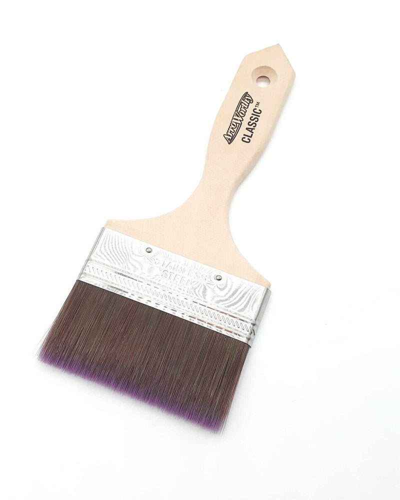 Arroworthy Brush Lay Off Classic 4" Inch 100mm Nylon Flagged Bristles