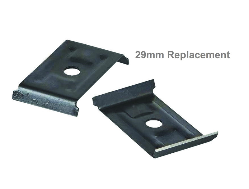 ALLWAY Wood Scraper Paint Tool 1-⅛” 29mm Twin Edge Soft-Grip