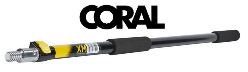 Coral Shurglide Paint Roller Pole Decorators Telescopic Extension 0.9 / 1.8m