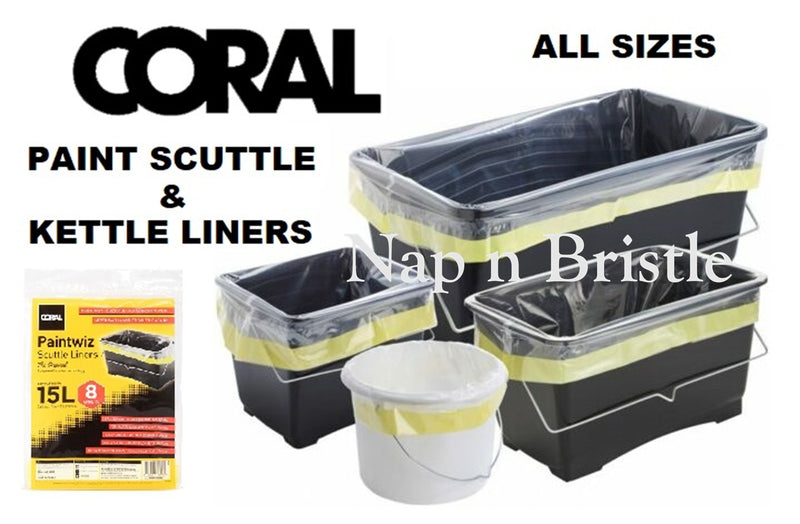Coral Scuttle Liners Paint Kettle Bucket Coreflex Paintwiz All Sizes