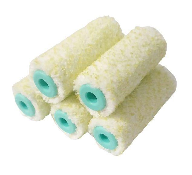 AXUS DECOR 2" Inch Pureflow Ultra Mini Paint Roller Woven Sleeves