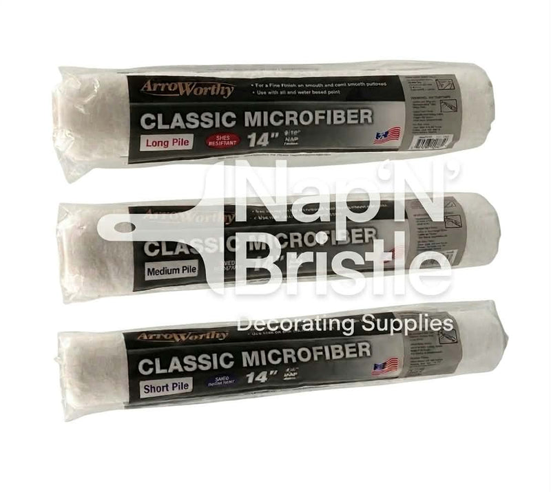 Arroworthy Paint Roller Sleeves 14" inch Classic Microfibre Rollers