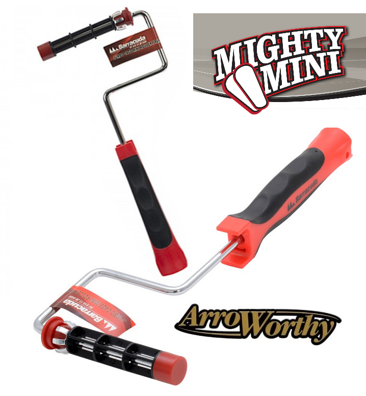 Arroworthy Roller Cage Frame 4" inch Mini Barracuda Paint Roller Jumbo