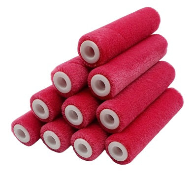Arroworthy Paint Rollers Mohair 4" inch Velour Mini Paint Roller Sleeves 3/16"