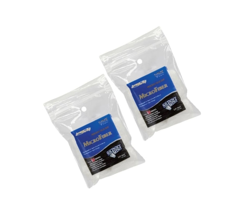 Arroworthy Skinny Mini Paint Rollers Microfibre Frame 4 Spare Sleeves