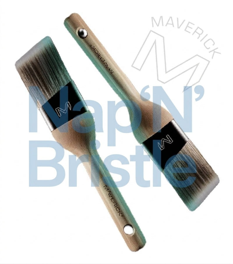Maverick Paint Brush 2" inch Series X Long Handle Angled
