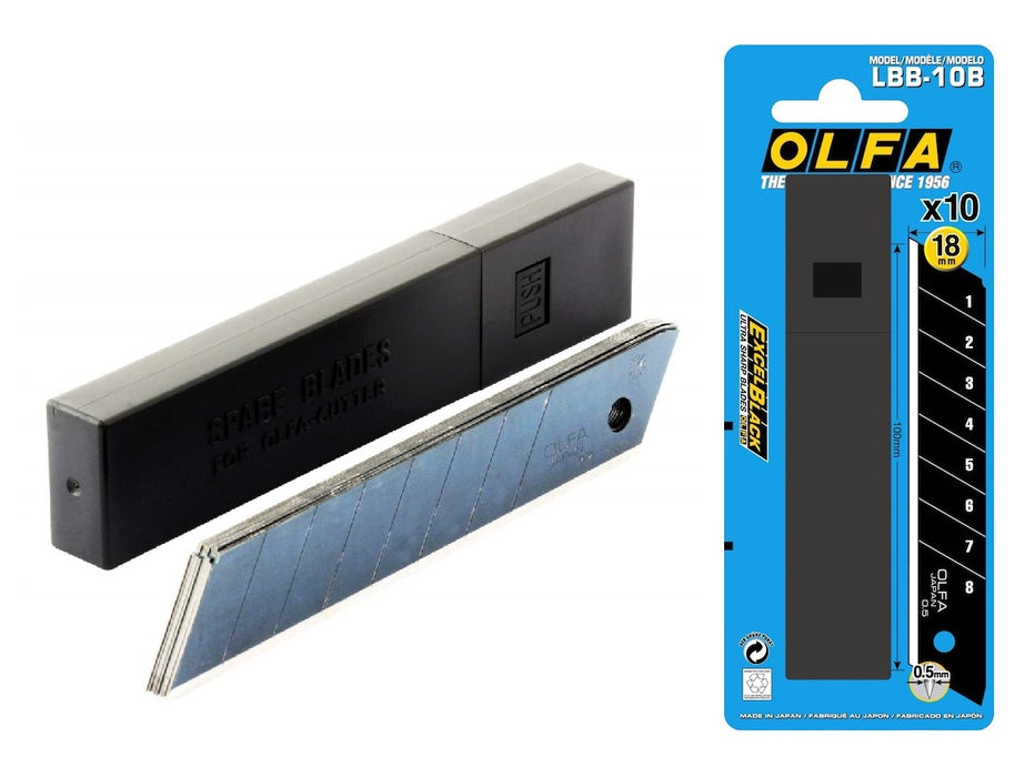 Olfa L5-AL X-Design Cutter with 10 Blade Pack Set