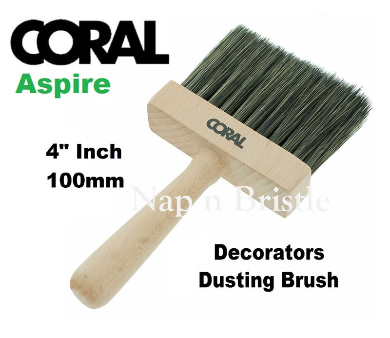 Coral Aspire Painters Dusting Brush 100mm 4" inch Brush