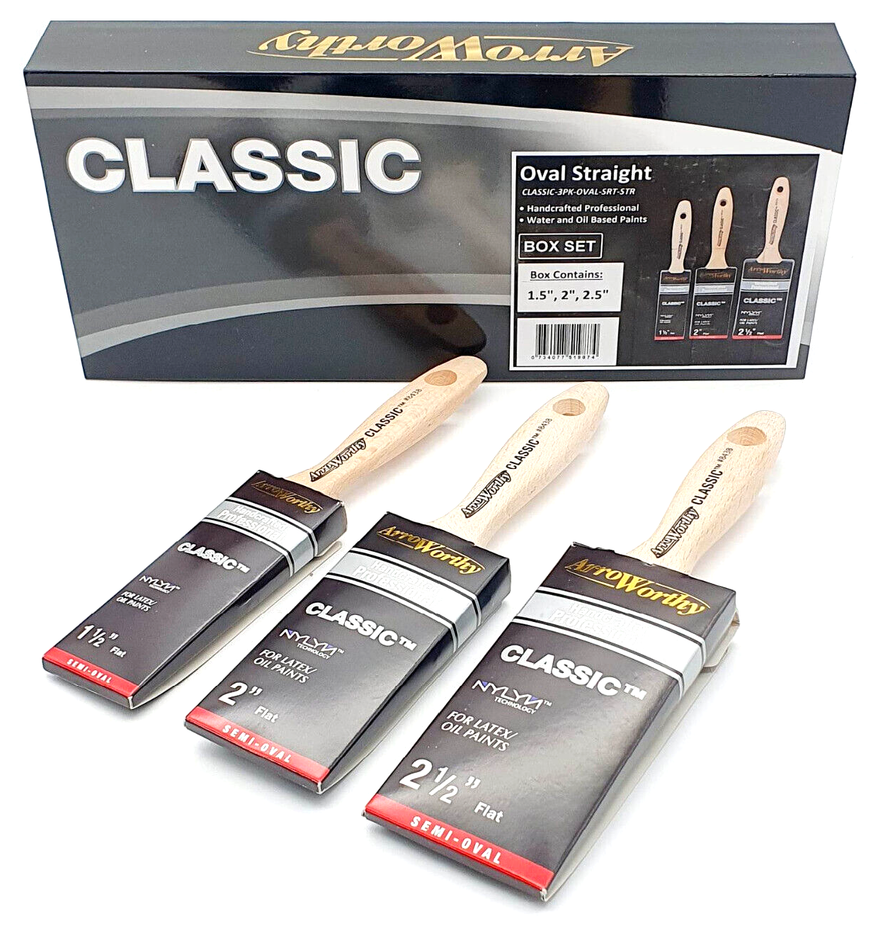 Straight Cut Brushes